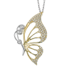 Pendant in 18k Gold with Diamonds