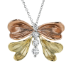 Pendant in 18k Gold with Diamonds