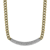 Necklace in 18k Gold with Diamonds
