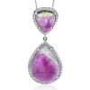 Color Pendant in 18k Gold with Diamonds
