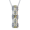 Pendant in 18k Gold with Diamonds