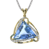Color Pendant in 18k Gold with Diamonds