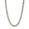 Gent Necklace in 14k Gold with Diamonds