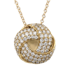 Pendant in 18k Gold with Diamonds