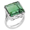 Color Ring in 18k Gold with Diamonds