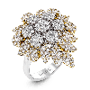 Right Hand Ring in 18k Gold with Diamonds