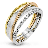 Right Hand Ring in 18k Gold with Diamonds