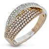 Right Hand Ring in 18k Gold with Diamonds