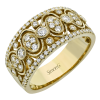 Right Hand Ring in 18k Gold with Diamonds