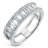 Anniversary Ring in 18k Gold with Diamonds