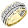 Right Hand Ring in 18k Gold with Diamonds