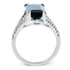 Color Ring in 18k Gold with Diamonds