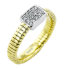 Right Hand Ring in 18k Gold with Diamonds