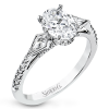 Engagement Ring in 18k Gold with Diamonds