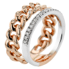 Right Hand Ring in 18k Gold with Diamonds