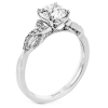 Engagement Ring in 18k Gold with Diamonds