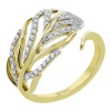 Right Hand Ring in 18k Gold with Diamonds