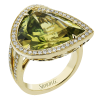Color Ring in 18k Gold with Diamonds