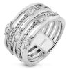 Right Hand Ring in 18k Gold with Diamonds