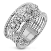 Right Hand Ring in 18k Gold with Diamonds