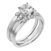 Wedding Set in 18k Gold with Diamonds