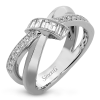 Right Hand Ring in 18k Gold with Diamonds
