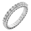 Anniversary Ring in 18k Gold with Diamonds