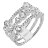 Right Hand Ring in 18k Gold with Diamonds