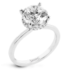 Engagement Ring in 18k Gold with Diamonds