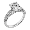 Engagement Ring in 18k Gold with Diamonds