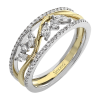 Right Hand Ring in 18k Gold with Diamonds