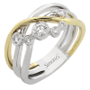 Right Hand Ring in 18k Gold with Diamonds