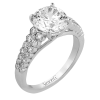 Engagement Ring in 18k Gold with Diamonds