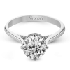 Engagement Ring in 18k Gold with Diamonds