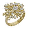 Right Hand Ring in 18k Gold with Diamonds