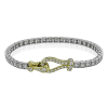 Bracelet in 18k Gold with Diamonds