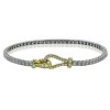 Bracelet in 18k Gold with Diamonds