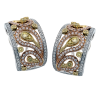Earring in 18k Gold with Diamonds