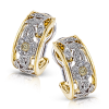 Earring in 18k Gold with Diamonds