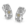Earring in 18k Gold with Diamonds