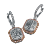 Earring in 18k Gold with Diamonds