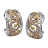 Earring in 18k Gold with Diamonds