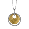 Pendant in 18k Gold with Diamonds