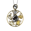 Pendant in 18k Gold with Diamonds