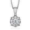Pendant in 18k Gold with Diamonds