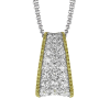 Pendant in 18k Gold with Diamonds