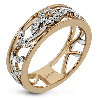 Right Hand Ring in 18k Gold with Diamonds
