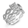 Wedding Set in 18k Gold with Diamonds