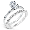 Wedding Set in 18k Gold with Diamonds