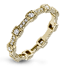 Right Hand Ring in 18k Gold with Diamonds